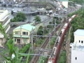 キンメ電車、横須賀から伊豆へ帰る